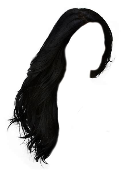 Free Black Hair Transparent Background Download Free Black Hair
