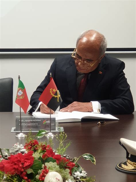Idd Recebe Ministro Da Defesa Nacional De Angola Idd Portugal Defence