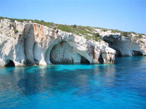 Blue Caves Nature In Zakynthos One Of The Most Popular