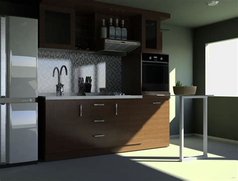 kumpulan gambar desain kitchen set minimalis  rumah