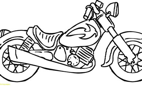 Harley Motorcycle Drawing Free Download On Clipartmag
