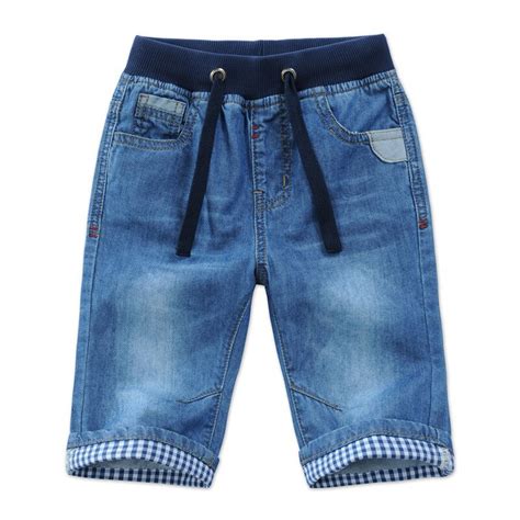 Kids Boys Denim Shorts 2019 Summer Soft Toddler Boys Solid Casual Jeans