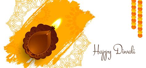 Happy Diwali Design With Lamp 676070 Vector Art At Vecteezy