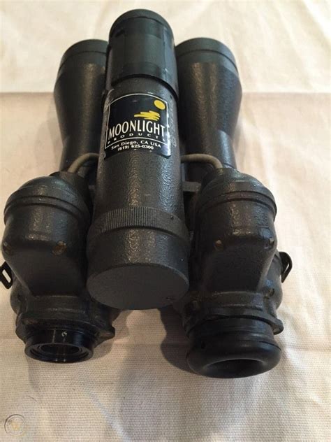 Vintage Russian Night Vision Moonlight Binoculars Bh 4x48 1790375187