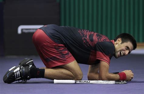 Novak Djokovic A 90° Spetteguless