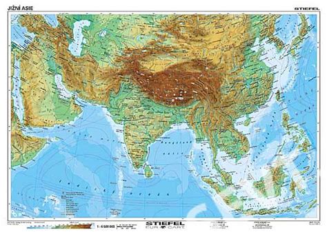Slepa Mapa Asie