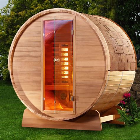 Infrared Outdoor Sauna Model Seattle Nordkap Living