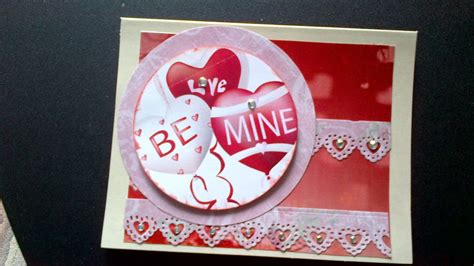 Be Mine Card 2 Valentines Cards Valentine Cards