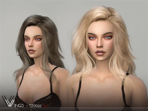 Wings Tz0926 Hair By Wingssims At Tsr Sims 4 Updates