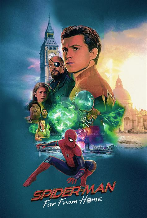Spider Man Far From Home Fanmade Poster By Punmagneto On Deviantart