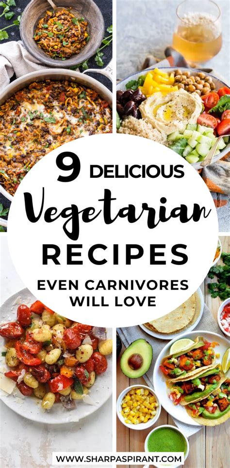 9 Healthy Vegetarian Dinner Recipes To Make Tonight Sharp Aspirant