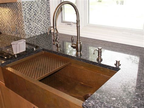 Copper faucets for kitchen & bathroom. Copper Farmhouse Sink by Rachiele - Traditional - Kitchen ...