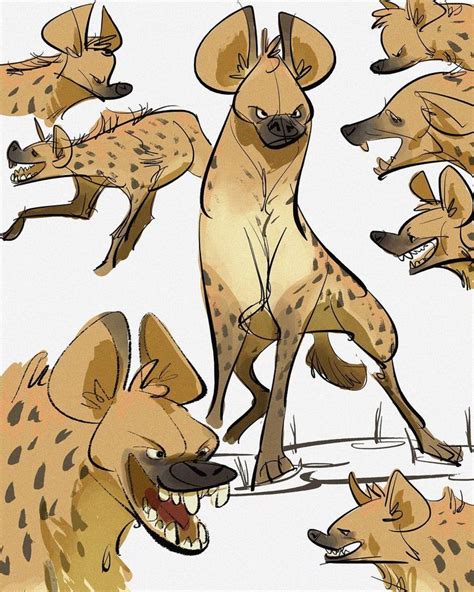 Hyena Animal Artistsoninstagram Artist Art Drawings Draw