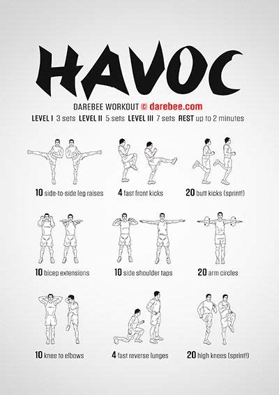 Darebee Workouts Back Workout Total Body Workout Daily Workout