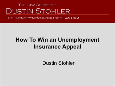 How To Win An Unemployment Insurance Appeal