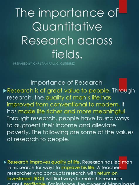 Lesson 2- The importance of Quantitative Research across fields-2.pdf ...