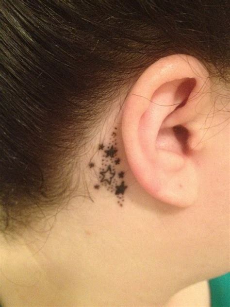 50 Most Beautiful Behind The Ear Tattoos That Every Girl