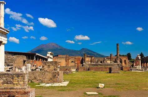 A solitary mountain rising from the plain of campania, it has a base 50 km (30 mi) in circumference and is surmounted by two summits. Mount Vesuvius & Pompeii: Facts & History | Live Science