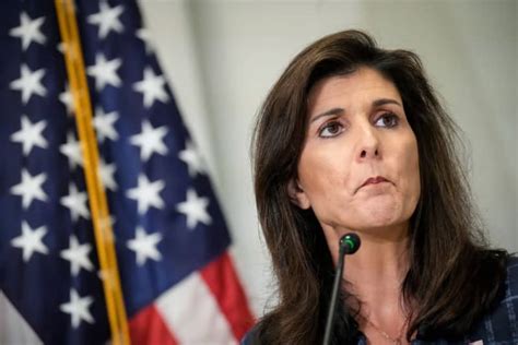 nikki haley dodges reconciling the gop s law and order bravado with trump s frontrunner status