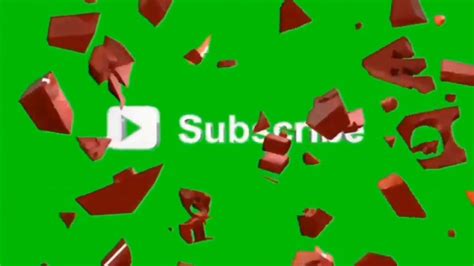 Top 15 Green Screen Animated Subscribe Button Free Download And Reuse