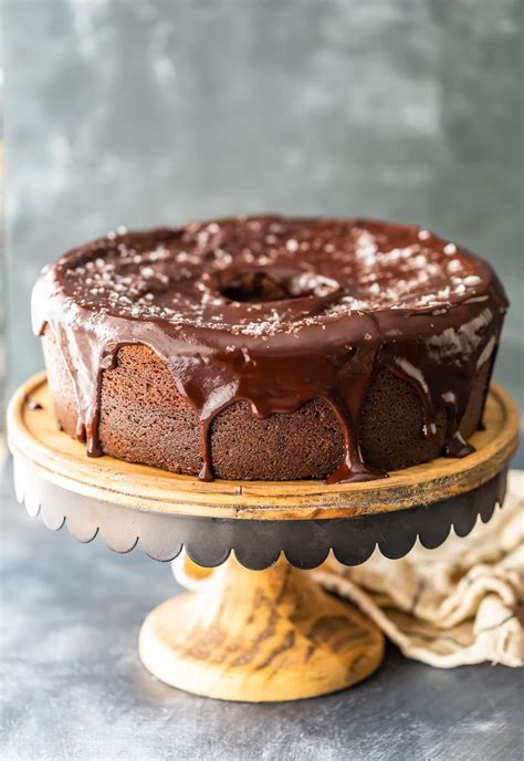 This orange bundt cake was inspired by classic holiday flavors. Velvet Chocolate Cake Recipe with Chocolate Ganache Icing ...