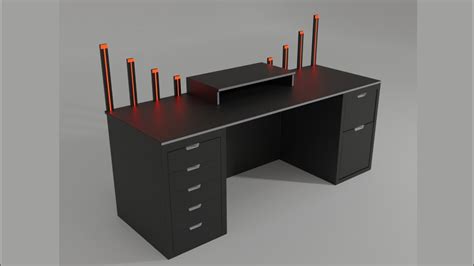 Gaming Desk Modelling In Blender Youtube