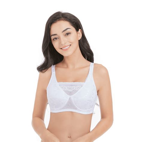 Bimei Mastectomy Bra With Pockets For Breast Prosthesis Women Wirefree