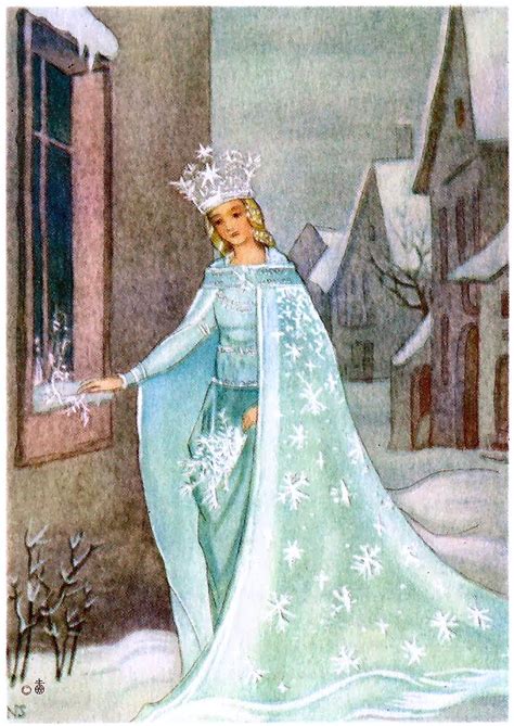 The Snow Queen By Nora Scholly Fairytale Illustration Fairytale Art