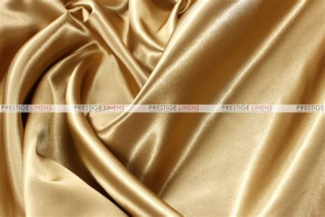 Bridal Satin Fabric By The Yard 226 Gold Prestige Linens