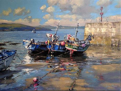 The Harbour Art Gallery Cornwall Portscatho Cornish Art And Artists