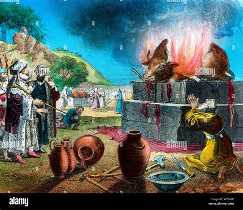 The Altar Of Burnt Offering Hi Res Stock Photography And Images Alamy