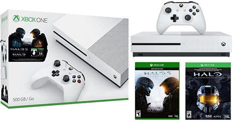 Amazon Xbox One S 500gb Console And Halo Collection Bundle Only 26999
