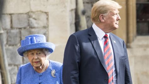 Twitter counts ways President Trump 'insulted' the queen