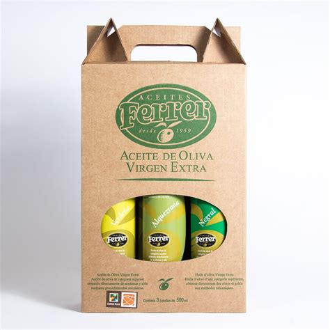pack aceites de oliva virgen extra aceites ferrer