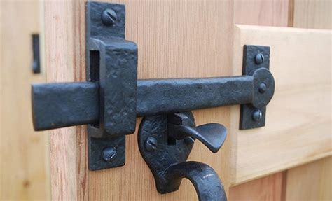 Dark Bronze Two Sided Thumb Latch For Gates 2 To 2 12 Thick 360