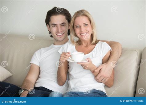 Portrait Of A Young Man And Middle Aged Woman Stock Image Image Of Businessman Accommodation