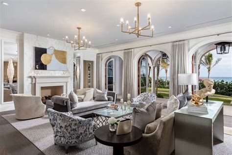 New Oceanfront Mansion In Palm Beach Designed By Marc Michaels Interior