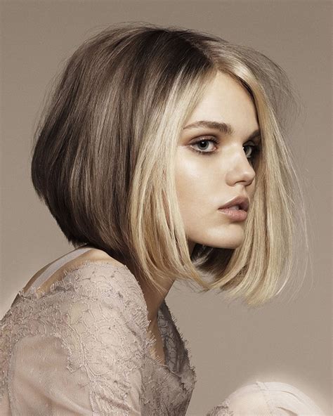 This lovely short blonde bob hairstyle can be flattering on any face shape, depending on how you style or highlight it. 25 Trendy Short Hair Cut 2018 - Bob & Pixie Hair Styles ...