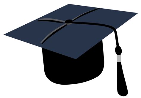 Top Graduation Hat Flying Caps Clip Art Cap Line Images Clipartix