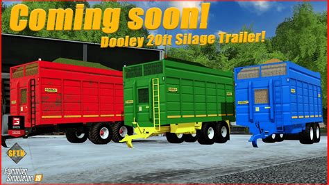 20ft Dooley Silage Trailer Coming Soon To The Modhub Farming