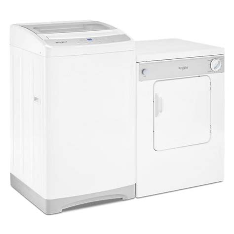 Whirlpool Wtw2000hw 16 Cu Ft Compact Top Load Washer With