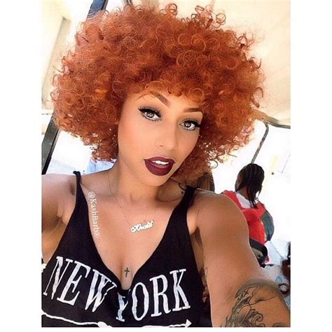 Though i know a ginger who dyed their hair blonde and it looked really natual on him. Instagram Post by Tiera Shavone (@trendifendi2) | African ...