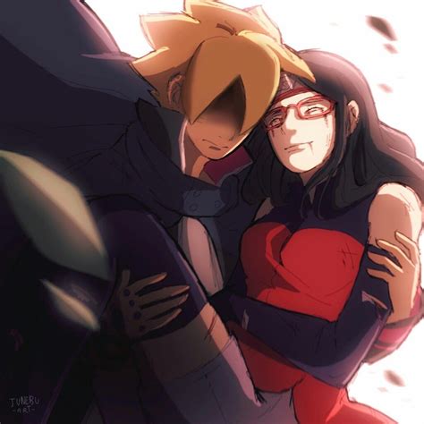 Borusara Boruto X Sarada Uzumaki Boruto Boruto Naruto Sasuke Sakura