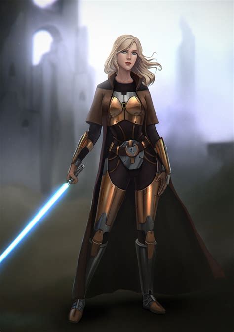 Commission By Sonya Kayuda Star Wars Jedi Star Wars Characters
