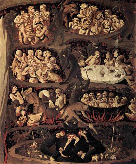 A Picture Of Hell Blessed Fra Angelicos The Last Judgement