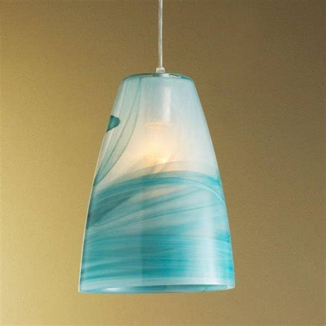 2024 Best Of Sea Glass Pendant Lights