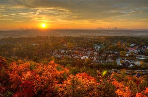 Sunrise Over Atlanta Photograph By Shahak Nagiel Fine Art America