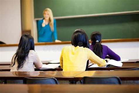 Students In Classroom Stock Photo Image Of Group Women 25910160