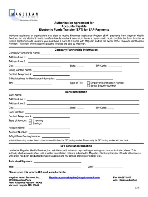 Magellan Eap Fill Out And Sign Online Dochub