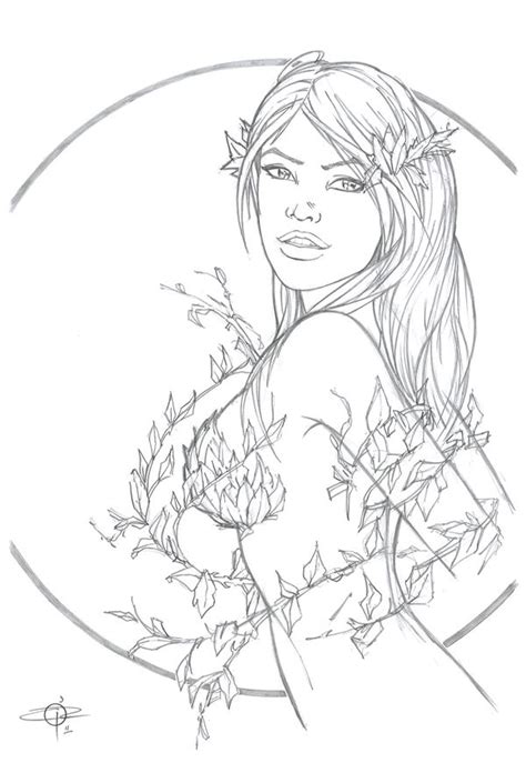 Poison Ivy Coloring Pages Adult Betty Boot Az Coloriage Cool Porn Sex